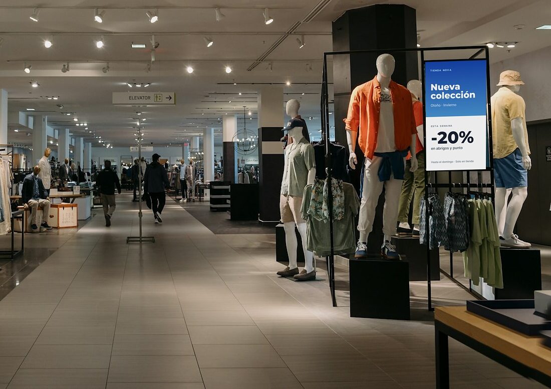 Ejemplo de Pantarix en un local: Tiendas y comercios